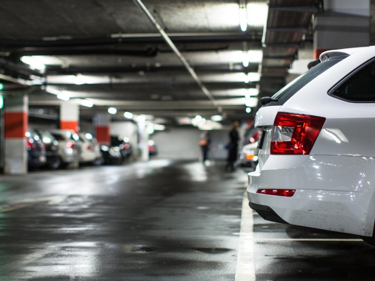 residential parking lot