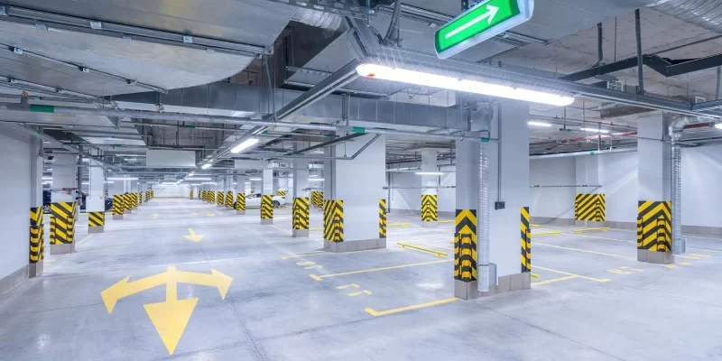 parking lot cleaning